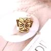 Anillo de máscara Sanxingdui Shensi arqueológico para hombres y mujeres retro cultural y creativo estilo étnico personalidad dominante apertura ajustable