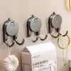 Colgador de Abrigos de Pared Detrás de la Puerta, Gancho para Baño, Gancho de Fuerte Succión al Vacío, Gancho Adhesivo sin Taladro
