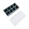 Spot cross-border rede de gelo com cobertura de gelo molde de silicone de grau alimentício Weiji cubo de gelo molde molde de treliça de gelo quadrado