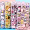 Pegatinas Squishy Temática de Durazno 3D para Niños Estampado de Dibujos Animados Lindas Decorativas de Alto Valor para Diario Animales DIY Alivio del Estrés