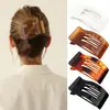 Novo Presilha de Cabelo Quadrada Plana Mais Vendida da Amazon para Mulheres, Presilha para Prender Metade do Cabelo na Parte de Trás da Cabeça, Acessórios de Cabelo Transfronteiriços da Amazon