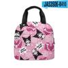 3D Novo Impresso Sanrio kuromi kuromi Picnic Bag Escola Primária Estudante Portátil Saco de Gelo Saco de Almoço Infantil