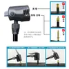 Adaptador Conector Boca Británica a Boca Americana Válvula Tallo Abrazadera Bomba Bicicleta Estilo Antiguo a Accesorios Bomba Boca Americana