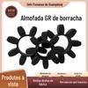 Fábrica Direta borracha GR acoplamento almofada estrela em forma hexagonal octogonal Preto Nitrilo elástico almofada