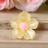 Serie de Flores Luminosas Material de Resina DIY Accesorios Pinzas para el Cabello Adornos para el Cabello Imanes para Refrigerador Flores Coloridas Decorativas de Doble Capa Venta al por Mayor