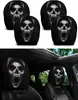 Fundas para almohadas de coche con temática de Halloween con diseños personalizados, estilo elástico, fundas para almohadas de coche divertidas y peculiares