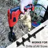Fábrica de Origem Jardim Jardim terra solta cavar torcendo ferramenta de plantio broca de solo liga broca helicoidal vendas diretas de fábrica