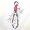 Huayang color nuevo creativo diagonal cuerda larga mini cordón de cambio bolsa de almacenamiento para llavero de teléfono móvil colgante de cordón