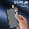 DH-FG2002 Encendedor recto alargado para 20 damas, caja de cigarrillos fina, caja de cigarrillos, encendedor a prueba de viento, personalidad