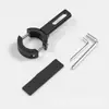 Soporte de foco modificado para motocicleta Parachoques de coche eléctrico Absorción de impactos Abrazadera de tubo de faro LED Soporte de extensión de aleación de aluminio