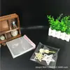 Bolsa Autoadhesiva OPP Bolsa de Plástico Transparente Ropa Toalla Joyería Calcetines Bolsa con Cierre Zip Varios Tamaños Bolsas de Empaque