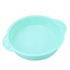 Molde de Silicona para Pastel Transfronterizo Molde para Pan tamaño pequeño Redondo Cuadrado Rectangular Molde para Tostadas Horneado Fabricador de Hielo