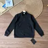 Estilo Novo Outono/Inverno Acessível ao Ar Livre Meio Zíper Gola Alta Cor Sólida Jaqueta Casual Esporte Versátil Camada Interna Casual Moletom Tendência