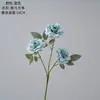 Flores artificiais e plantas verdes por atacado para decorações de casamento, incluindo buquês transfronteiriços estilo INS e fabricantes de flores artificiais