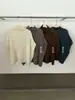 Estilo Coreano Temperamento 100% Lana Cepillada Cuello Semi Alto Manga Corta 26 Otoño Nueva Llegada Top Versátil para el Trabajo Prendas de Punto para Mujer