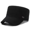 Sombrero Nuevo para Hombre de Primavera y Otoño Cómodo Sombrilla Gorra Plana Moda Sombrero Casual Simple Sombrero para el Sol para Deportes al Aire Libre