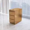 Armário de Ferramentas Armário de Aço Inoxidável Carrinho de Ferramentas para Salão de Beleza Armário de Armazenamento com Gavetas Armário para Cabeleireiro Armário Especial para Salão de Beleza