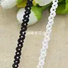 Ventas Directas de Fábrica Pequeños Encajes Fragantes Accesorios de Estilo Étnico Blanco y Negro Manualidades DIY Accesorios de Tela para el Hogar