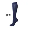 Calcetines de compresión deportiva transfronterizos de Amazon, calcetines de compresión con cremallera transpirables de verano que cubren los dedos, calcetines elásticos de tubo largo para correr al aire libre