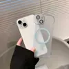 Funda sin marco magnética de succión con sensación de piel, adecuada para Apple iPhone 18 Pro Max, Nuevo acabado mate magnético fuerte Niebla Helada
