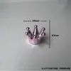 Manija de Corona Tapa de Taza de Cerámica Perla Superior de la Manija con Tornillos Utensilios de Cocina Accesorios para Muebles Accesorios Decorativos Hechos a Mano para Bricolaje