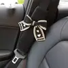 Capa protetora de ombro para cinto de segurança de carro laço fofo deusa decoração interior de carro capa protetora de cinto de segurança alongada macia