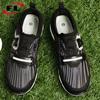 Venta Directa de Fábrica Zapatos de Golf para Hombre Antideslizantes Resistentes al Desgaste Clavo Roto Zapatos Deportivos Correa con Botón Giratorio Zapatos Casuales
