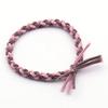 Cuerda para el pelo trenzada de torsión de combinación de colores coreana de alta elasticidad, grosa, anillo para el pelo, cuerda para el pelo anudada tejida a mano, fabricantes, venta al por mayor