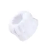Faixa de Punho de Flanela para Lavar o Rosto Macaron Cor Sólida Absorvente de Água Suor Faixa de Punho para Lavar o Rosto Maquiagem Faixa de Cabelo Acessórios de Cabelo