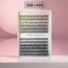 Kit de Extensão de Cílios Russos Conjunto de Cílios Postiços 30D40D Hot Melt Cabelo Planicidade