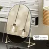 Espejo de maquillaje, espejo de tocador de escritorio, espejo estilo princesa, portátil, de alta gama, tamaño grande, moderno, minimalista, adecuado para dormitorios, uso de escritorio, para mujeres