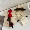 Acetato Texturizado Nuevo Color Lazo Tridimensional Pinza de Resorte de Una Línea Pasador Nuevo Accesorio para el Cabello Versátil de Chica Dulce