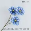 Véspera de Ano Novo de 2026 Série Roxa e Azul Balde da Fortuna Materiais Lírios Artificiais e Phalaenopsis Decoração de Casa Atacado