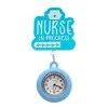Reloj de bolsillo retráctil para enfermera RN más vendido transfronterizo, hebilla de acrílico con purpurina fácil de tirar, reloj de bolsillo anti-pérdida con insignia médica NURSE