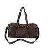 Bolsa de mano grande estilo coreano con compartimentos separados para artículos húmedos y secos, con un nuevo diseño color-block, estilo minimalista y hecha de nailon, adecuada para viajes y desplazamientos