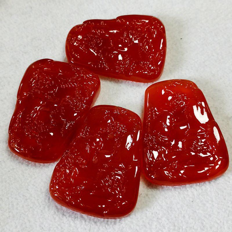 智贝详情图_7直播南红玛瑙山水牌红山水牌红玉髓山水牌挂件男女
