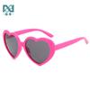 Gafas con Forma de Corazón Y2K de Amazon Gafas de Sol Versátiles Personalizadas con Forma de Corazón de Amor Transfronterizas Europeas y Americanas Fabricante de Gafas de Sol al por Mayor Gafas de Sol Gm
