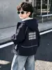 Chaqueta acolchada para niño otoño e invierno 2026 nuevo cortavientos infantil elegante estilo coreano ropa de invierno para bebé niño ropa con capucha