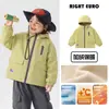 Chaqueta de invierno para niños estilo europeo derecho, forrada de polar, engrosada, nuevo estilo de ropa infantil para niños mayores, ropa de invierno de moda para niños y bebés
