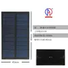 Panel Solar de 5V5.5V6V para Bricolaje con Panel de Batería Cargando Batería de Litio 18650 de 3.2V3.7V Panel Fotovoltaico