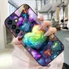 A90 Corazón de Amor Romántico S24 Vidrio Templado S26 Funda para Teléfono A54 Adecuado para A16 Samsung S25Ultra Rosa M15