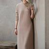 Vestido Bordado Guofeng Sentido del Diseño Famoso Base de Falda Cheongsam Guofeng Estilo Socialité Retro Tapeta Oblicua Falda Cheongsam Mejorada