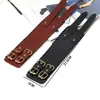 Joyería Popular de Venta Caliente de Exportación Europea y Americana, Pulseras de Cuero de Vaca Tejidas a Mano, Pulseras de Cuero Genuino Unisex