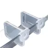 Clip Divisor de Refrigerador Puerta Lateral Rejilla de Partición de Plástico Ajustable Tablero de Intervalo de Combinación Libre Artefacto de Almacenamiento de Cajón