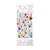 Adesivos de Pedras Preciosas Infantis para Meninas, Diamante de Princesa Desenho Animado 3D Strass Cristal Adesivos Decorativos