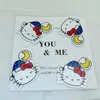 Desenho Animado Anime Sanrio Série Hello Kitty Broche de Acrílico Criativo Fofo Decoração de Bolsa Pequeno Pingente Atacado