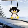 Enfeites de Carro para Pendurar Transfronteiriços em Estoque: Decoração de Espelho Retrovisor de Carro Pato Balançante, Decoração de Interior de Carro, Acessórios Pendurados para Carro, Suprimentos Automotivos