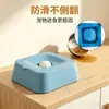 Tigela para Cachorro Estilo Hippie, Tigela Única para Pet, Tigela para Ração de Cachorro, Petiscos para Comida Úmida, Tigela para Cães e Gatos de Porte Pequeno e Médio, Tigela para Ração de Gato
