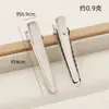 Pinza de Pato Accesorios para Joyería DIY Hecho a Mano Clip Metálico Afilado Accesorios para el Cabello Pinza Simple con Forma de Uno Venta Directa de Fábrica Mayorista