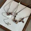 Collar con colgante de cámara para mujer, moderno, dulce, moderno, con estilo hip hop, estilo punk y moderno.
